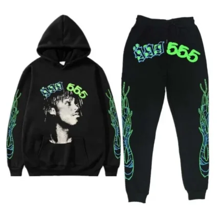 Spider Young Tracksuit Black