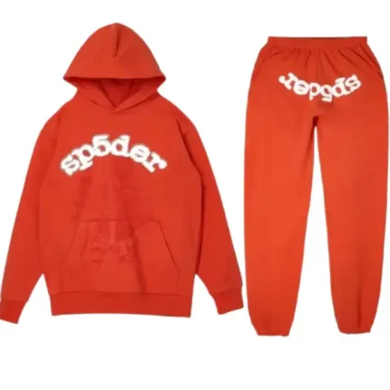Spider Worldwide Tracksuit Orange