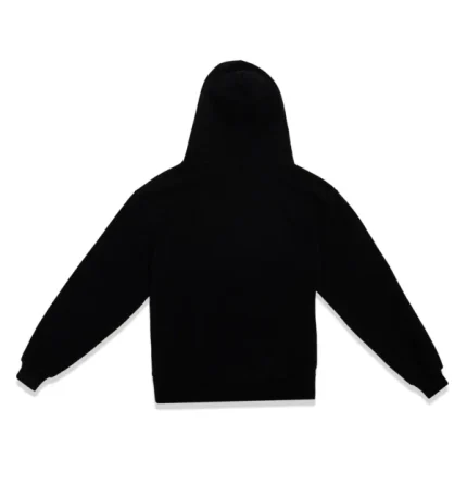 Sp5der Logo Hoodie Black