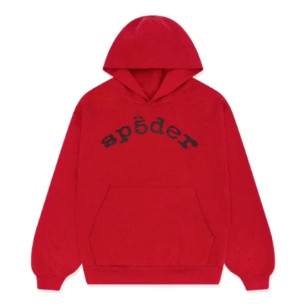 Sp5der Vvs Hoodie Red