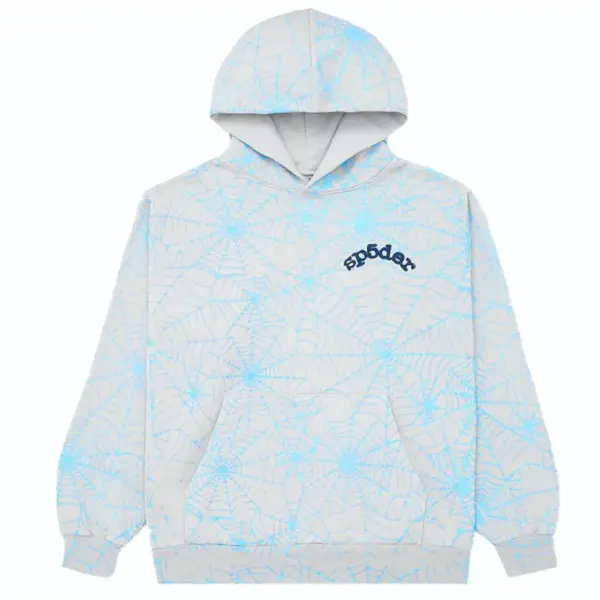 Sp5der Web Hoodie Grey Sp5der Web Hoodie Grey