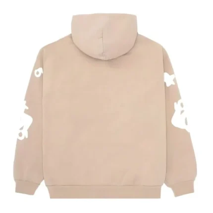 Sp5der Light Brown Hoodie