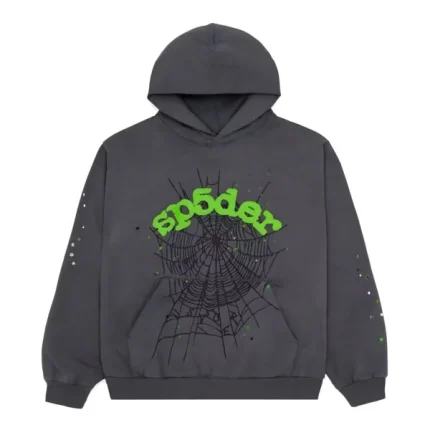 Sp5der Web Hoodie Grey