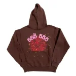 Sp5der Angel Tracksuit Brown