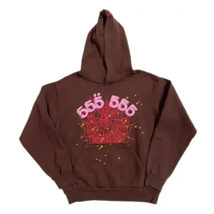 Sp5der Angel Tracksuit Brown
