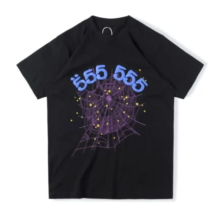 Sp5der Blck/Blue Worldwide T-Shirt